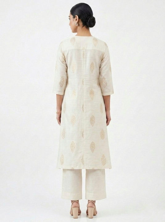 Cotton Silk Printed Set