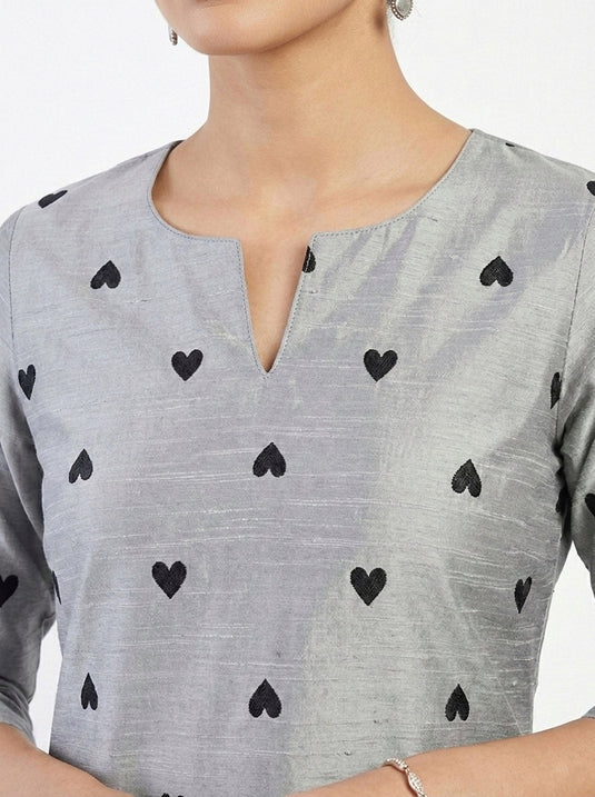 Cotton Silk Printed Set