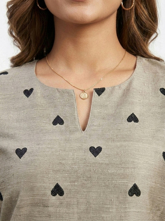 Cotton Silk Printed Set