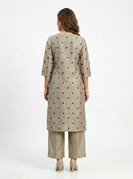 Cotton Silk Printed Set