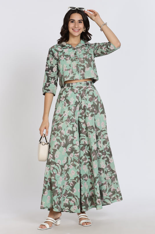 floral co-ord set