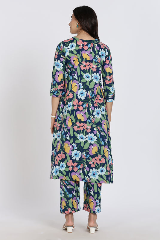 Floral kurta set