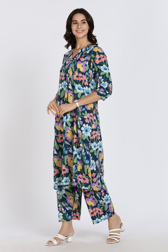 Floral kurta set