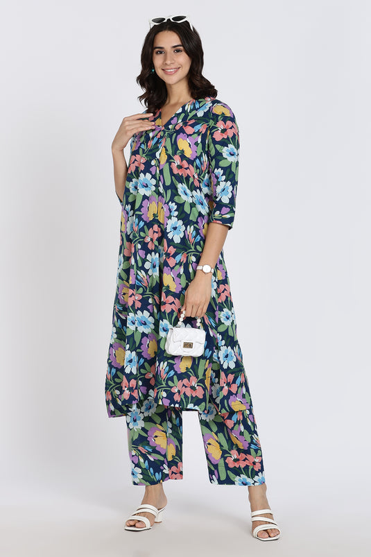 Floral kurta set