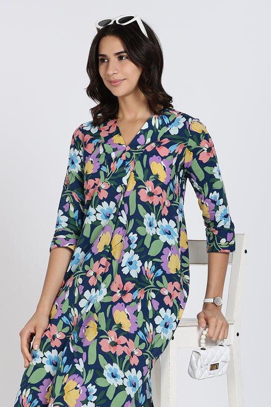 Floral kurta set