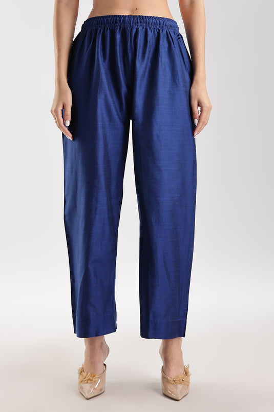 Cotton Silk Embroidered Set