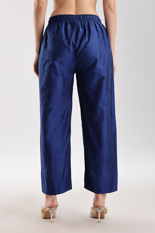 Cotton Silk Embroidered Set