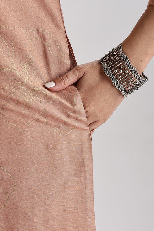 Cotton Silk Printed Set