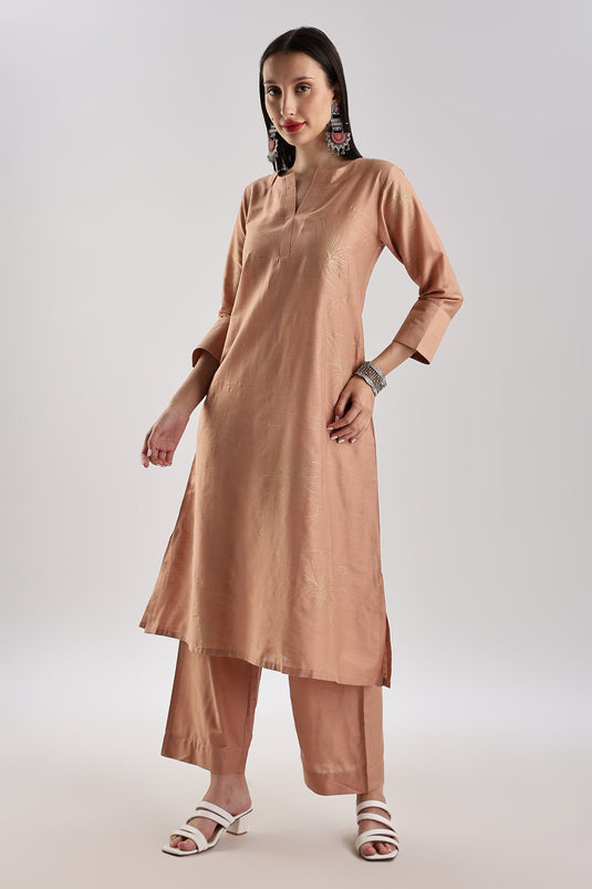 Cotton Silk Printed Set