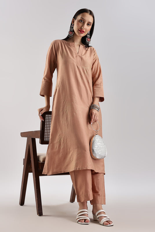 Cotton Silk Printed Set