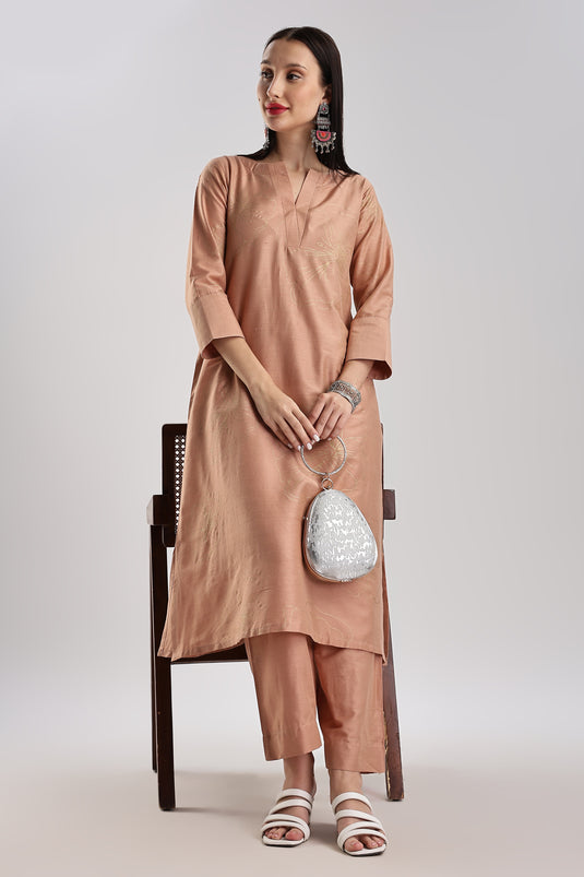 Cotton Silk Printed Set