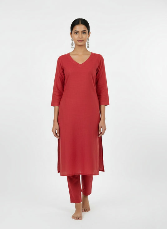 cotton silk light maroon