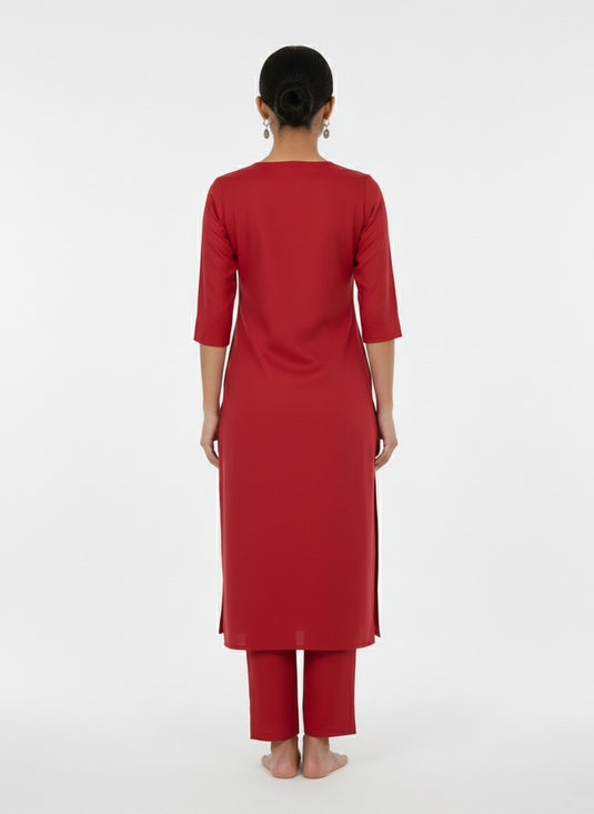 cotton silk light maroon