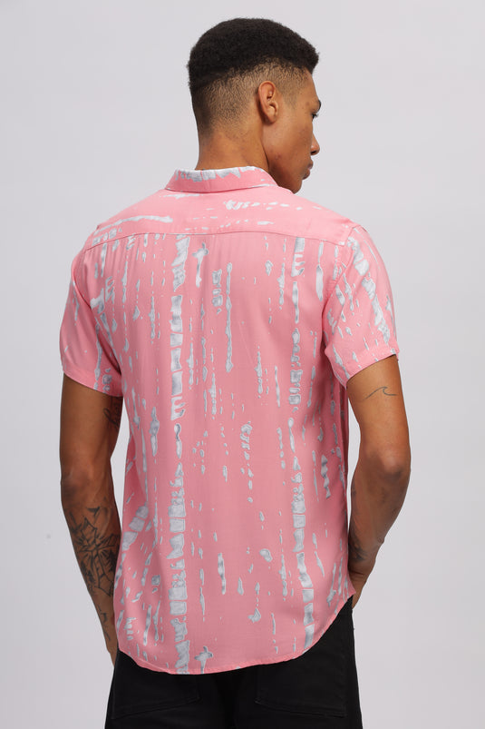 Bubblegum Bliss Men's Printed Shirt