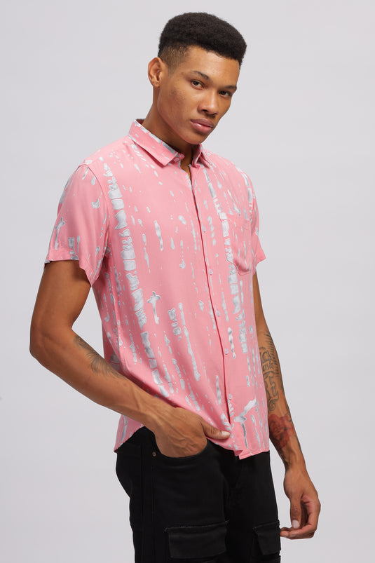 Bubblegum Bliss Men's Printed Shirt