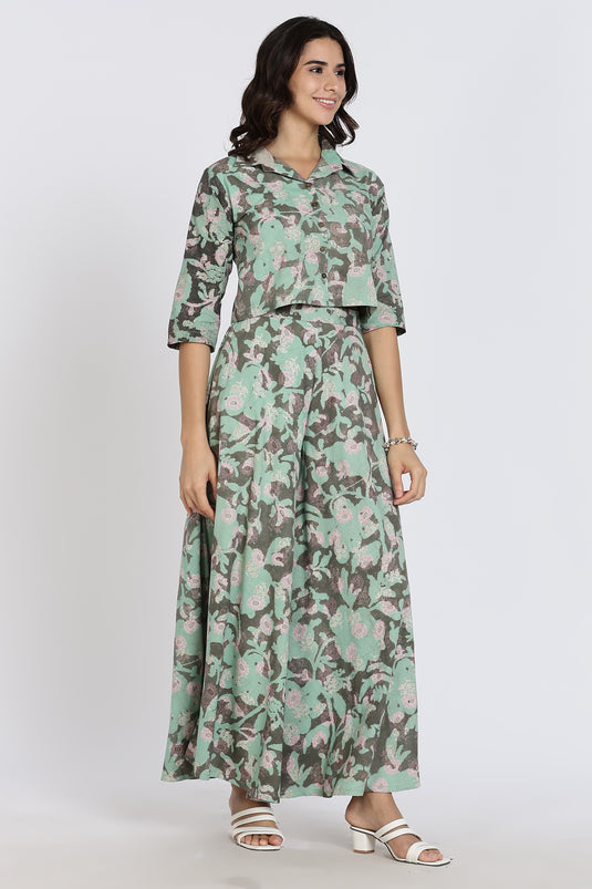 floral co-ord set