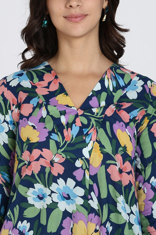Floral kurta set