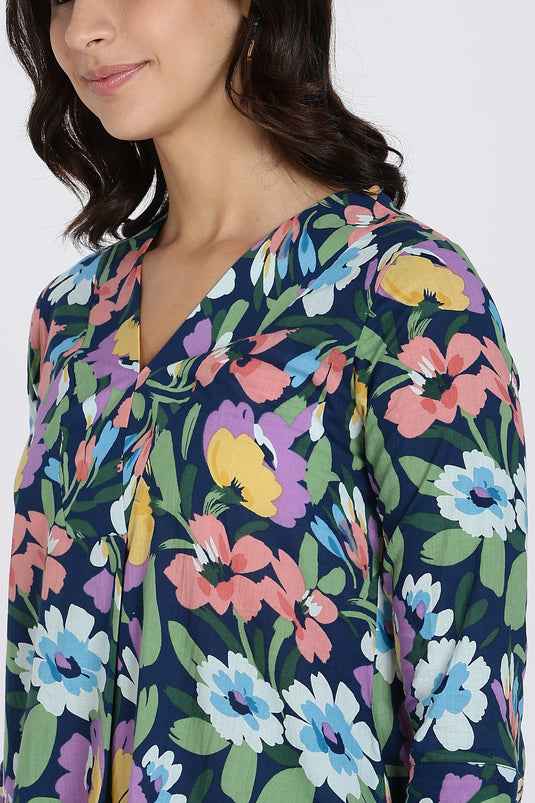 Floral kurta set