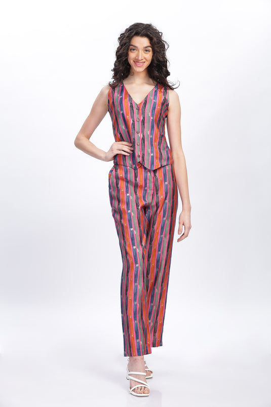 Chic Stripe Ensemble
