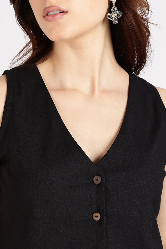 Black waist coat