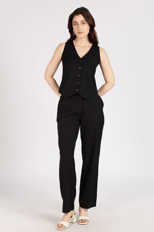 Black waist coat