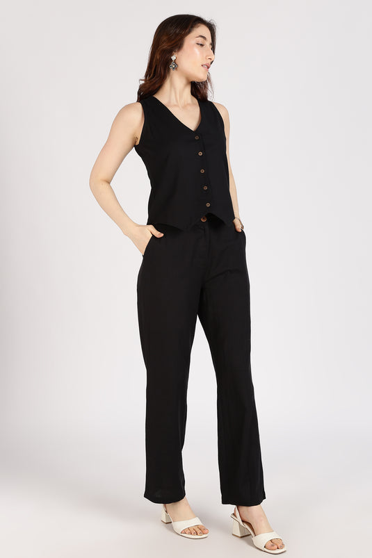 Black waist coat